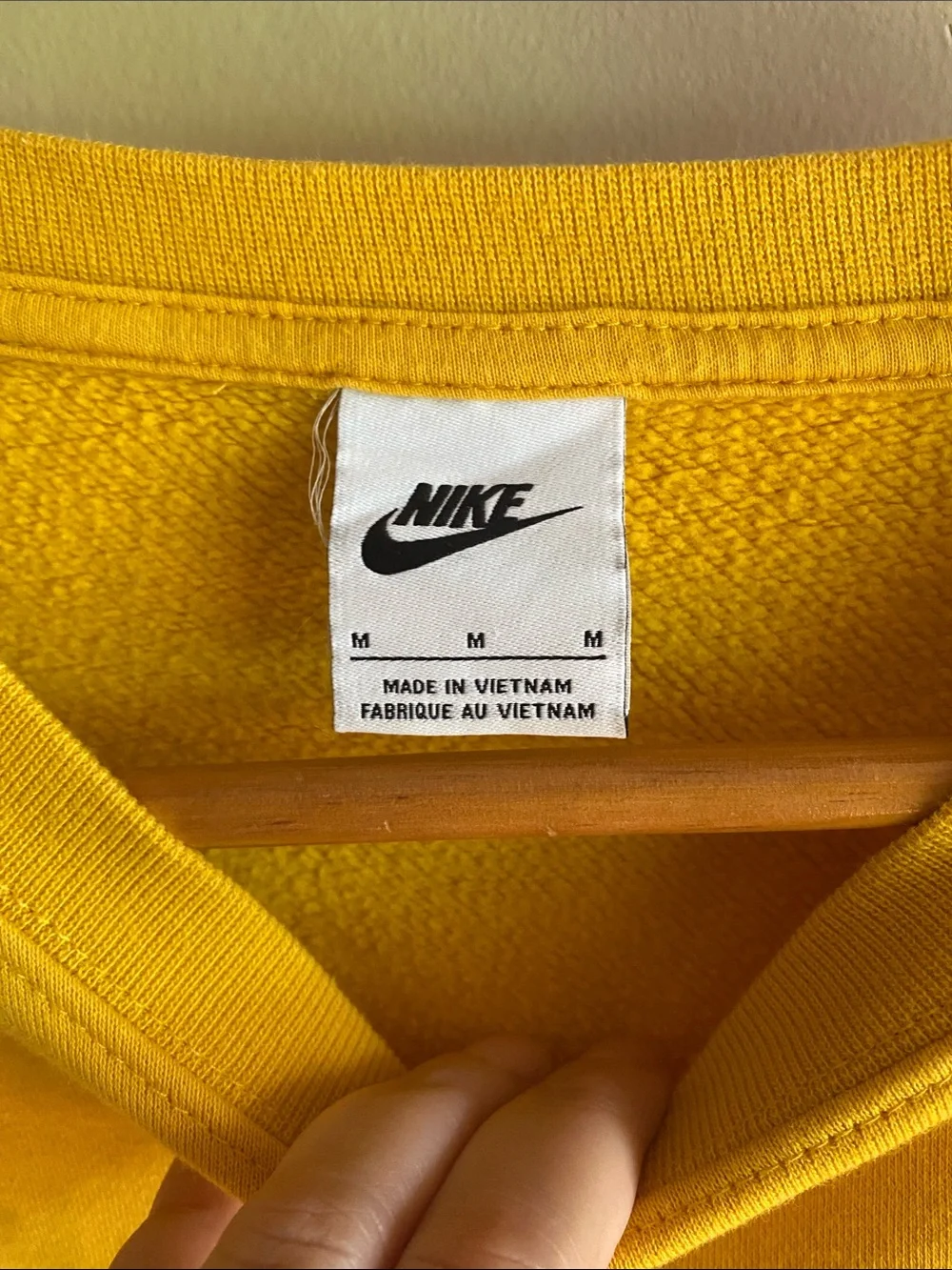 Nike vibrant yellow